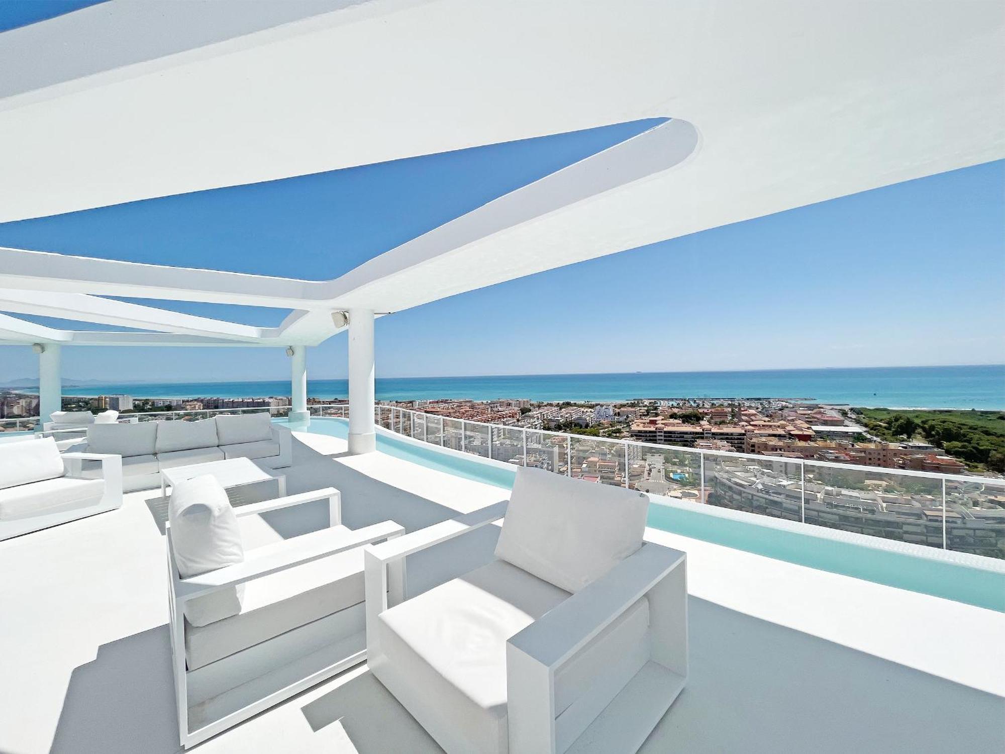 Global Properties, Apartamento Con Vistas Al Mar, 2 Terrazas Y Piscina En Canet D'En Berenguer Exterior photo